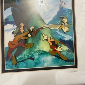 Disney pin set Mickey and the bean stock